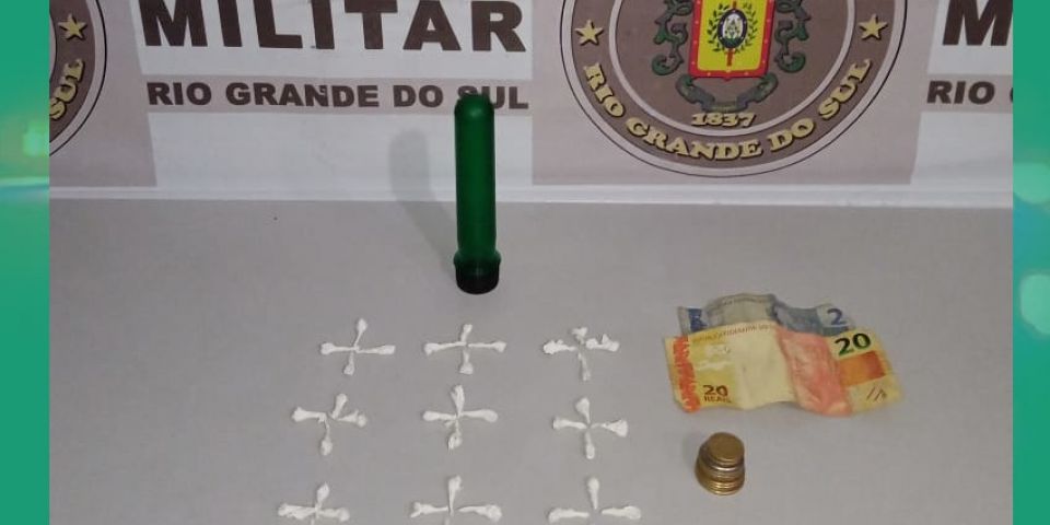 Brigada Militar prende homem por tráfico de entorpecentes em Rio Grande