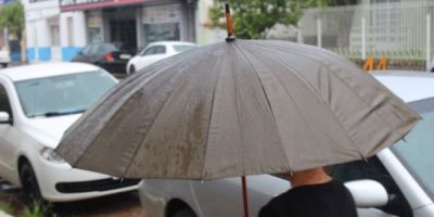 Chuva atinge quase todo o Rio Grande do Sul nesta quarta-feira