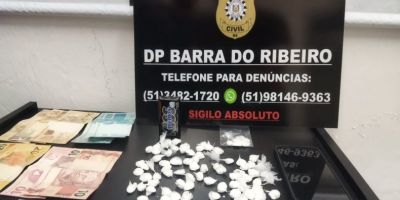 Polícia Civil prende mulher por tráfico de drogas em Barra do Ribeiro