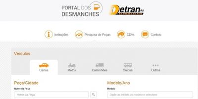 Desmanches: peças e empresas regulares podem ser consultadas em portal