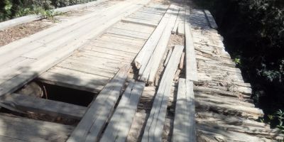 Moradora reclama de más condições de ponte na zona rural de Camaquã