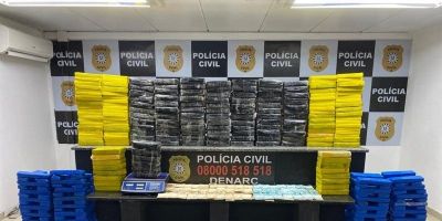 Denarc bate o próprio recorde e efetua a maior apreensão de crack da história da Polícia Civil do RS