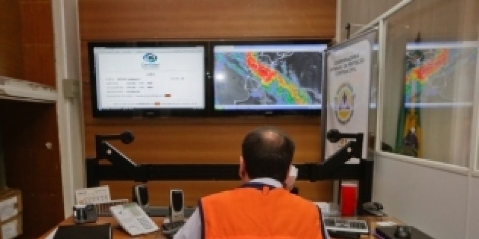 No início da noite de quarta boletim da Defesa Civil registra 69 municípios atingidos pelas chuvas