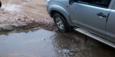Praticamente intrafegáveis as estradas da Pacheca, 6º Distrito de Camaquã