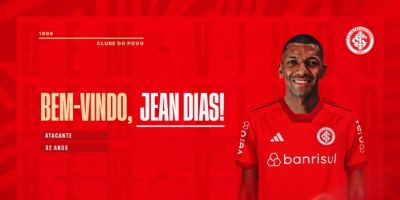 Inter anuncia a contratação de Jean Dias, ex-Caxias