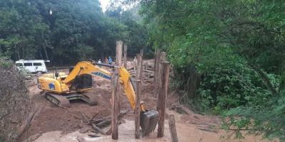 Começa a reconstrução da ponte Zacarias entre Camaquã e Chuvisca