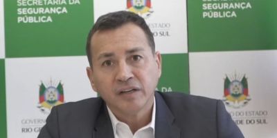 Secretário Estadual de Segurança fala sobre atuação da polícia contra ataques ou ameaças a escolas no RS