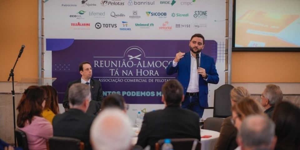 Vice-governador defende inovação e capital humano para desenvolver Zona Sul do RS