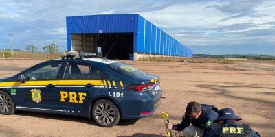 PRF prende vigilante de empresa durante furto de cabos elétricos em Guaíba