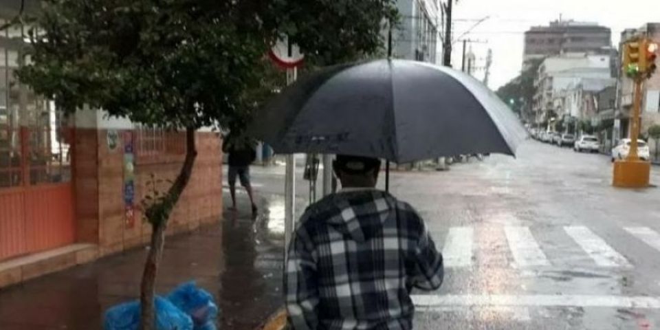 Quarta-feira será de chuva em todo o Rio Grande do Sul