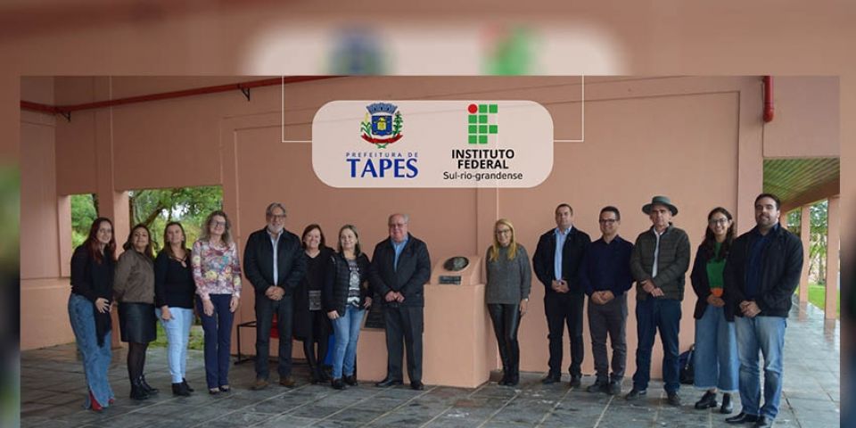 Prefeitura de Tapes busca parceria com IFSul para desenvolvimento de ensino profissionalizante