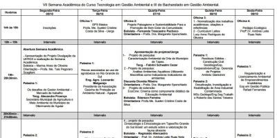 Uergs em Tapes promove Semana Acadêmica para tratar de aspectos da sustentabilidade ambiental