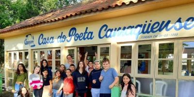 Alunos da Escola Bento Dias participam do Concurso Desenhando Camaquã