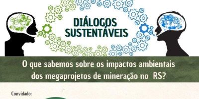 Impactos de projetos de mineração é tema de palestra em São Lourenço do Sul realizada online nesta quinta, 18