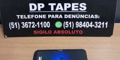 Polícia Civil recupera celular furtado em 2022 em Tapes