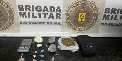 Força Tática prende homem por tráfico de drogas em Camaquã