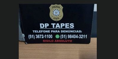 Mandado é cumprido pela PC para apurar tráfico de drogas em Tapes