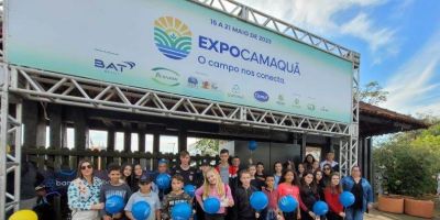 Escolas da Rede Municipal de Ensino visitam a ExpoCamaquã 2023