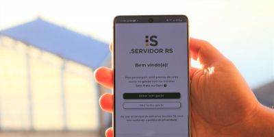 Aplicativo Servidor RS oferece novos serviços e melhor interface ao usuário