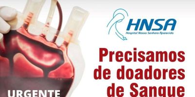  HNSA de Camaquã faz apelo por doação de sangue