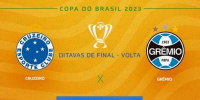 Grêmio enfrenta Cruzeiro no Mineirão por vaga nas quartas de final da Copa do Brasil 2023