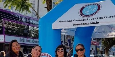 Aapecan Camaquã realiza ação preventiva do “Dia Mundial Sem Tabaco”