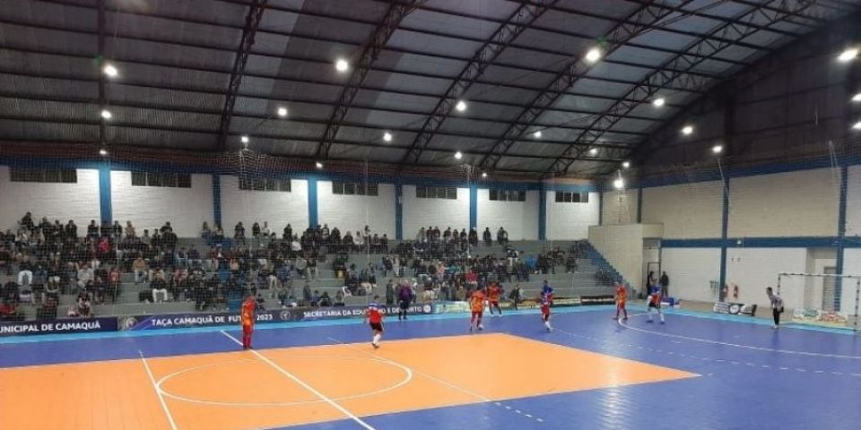 Acontece nesta terça a 7⁰ rodada da Taça Camaquã de Futsal