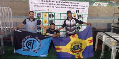 Prefeitura de Tapes parabeniza equipe de Futsal de Nanismo 