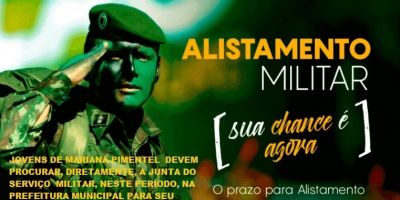  Mariana Pimentel emite comunicado sobre o Alistamento Militar