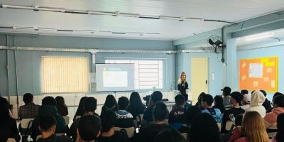 Alunos de Arambaré participam de palestra sobre prevenção ao abuso sexual infantojuvenil