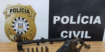 Polícia Civil prende criminoso de alto risco com arma de fogo em Canoas