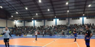 Confira os jogos que movimentam a Taça Camaquã de Futsal nesta quinta