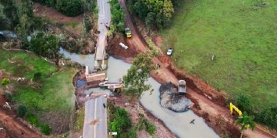 Governo do Estado trabalha para recuperar estradas atingidas por ciclone