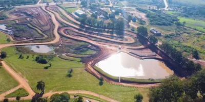 Prefeitura de Encruzilhada do Sul revitaliza pista de automobilismo no Parque dos Olivais