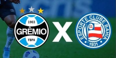 Grêmio enfrenta o Bahia em busca da classificação na Copa do Brasil