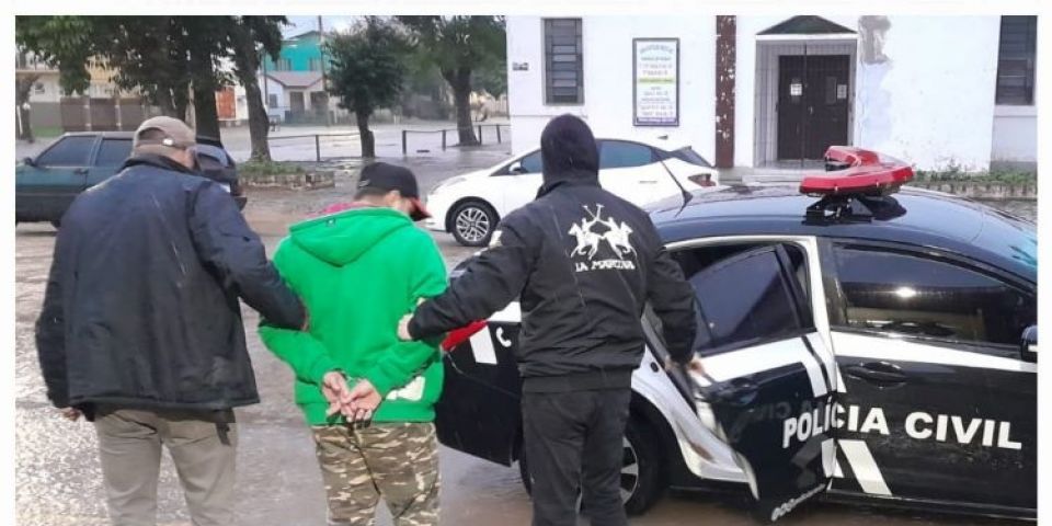 Acusado de assassinato em Sentinela do Sul é preso em Guaíba