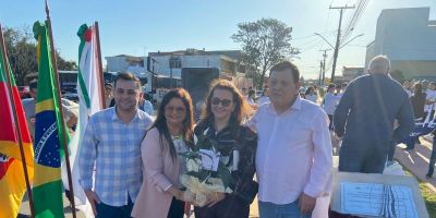 Prefeitura de Camaquã faz inauguração da Avenida José Loureiro da Silva e da Ciclovia Leomar Bartz 