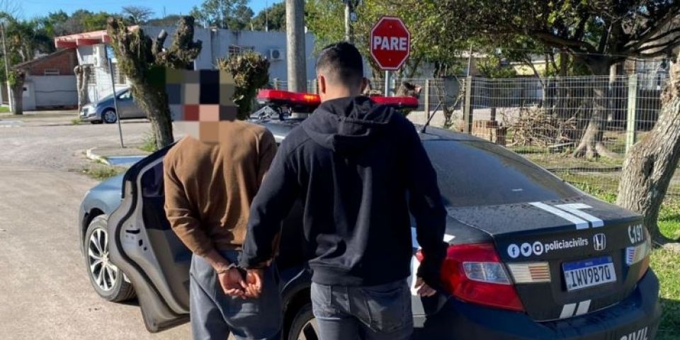 Dois homens são presos em Tapes por suspeita de violência doméstica