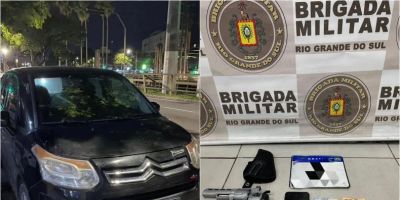 Brigada Militar prende homem por roubo a pedestre em Porto Alegre