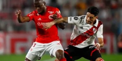 Inter é derrotado pelo River Plate no primeiro jogo das oitavas da Libertadores    