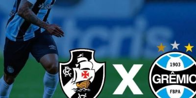 Grêmio enfrenta o Vasco no RJ pela 18ª rodada do Brasileirão