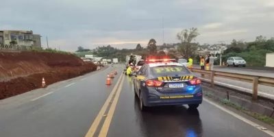 Motociclista morre após ser atingido por raio na BR-386 em Lajeado