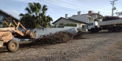 Bairro Floresta recebe recolhimento de entulhos em Camaquã