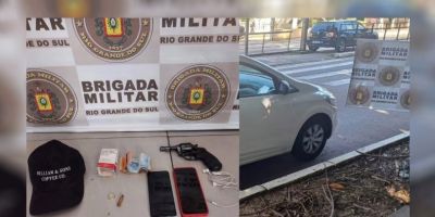 Dois homens são presos após roubo de carro e sequestro em Porto Alegre