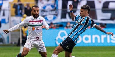 Grêmio vence o Fluminense por 2 a 1 em partida do Brasileirão