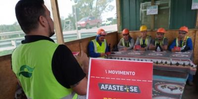 Ecosul adere ao "Movimento Afaste-se" em defesa da segurança viária no Polo Rodoviário de Pelotas