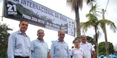 Camaquã - ação conjunta do Meio Ambiente e Corsan pelo Dia da Água