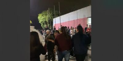 Confusão entre torcidas marca penúltima rodada da Taça Camaquã de Futsal