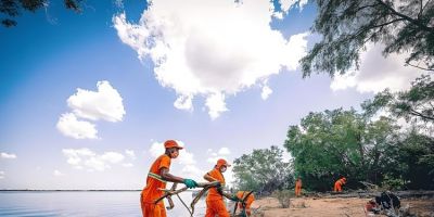 Ação ambiental #LIMPEOLAGOGUAÍBA adota copos biodegradáveis e sustentáveis