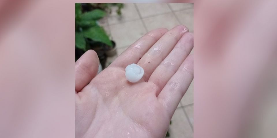 Camaquã e municípios da região registram queda de granizo nesta terça-feira